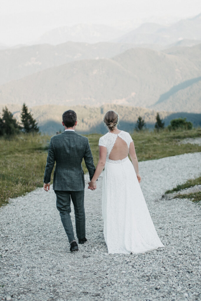 Heiraten in den Bergen - Hochzeit auf der Stie Alm in Lenggries