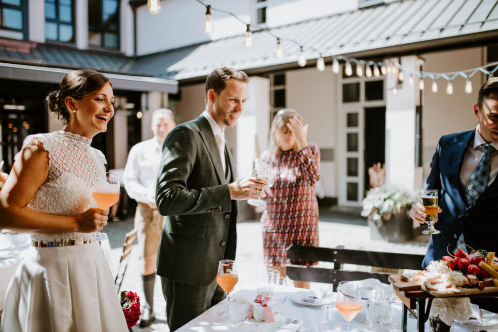 Hochzeit im Wirtshaus Ayinger in der Au in München
